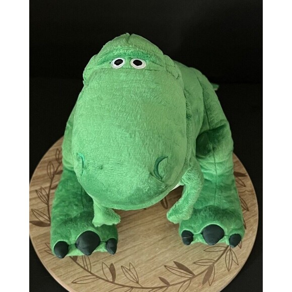 Disney Pixar Toy Story 4 Large 24” Rex Green Textured Dinosaur Plush - Picture 11 of 14
